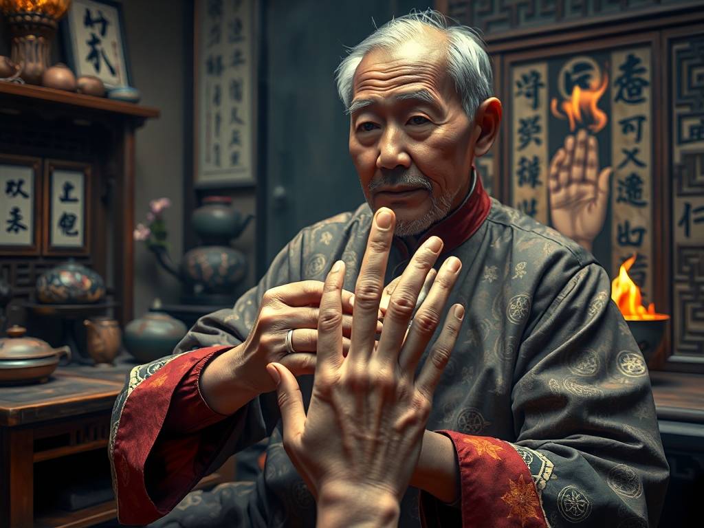 张扣扣看手相(手相测试扫一扫软件)