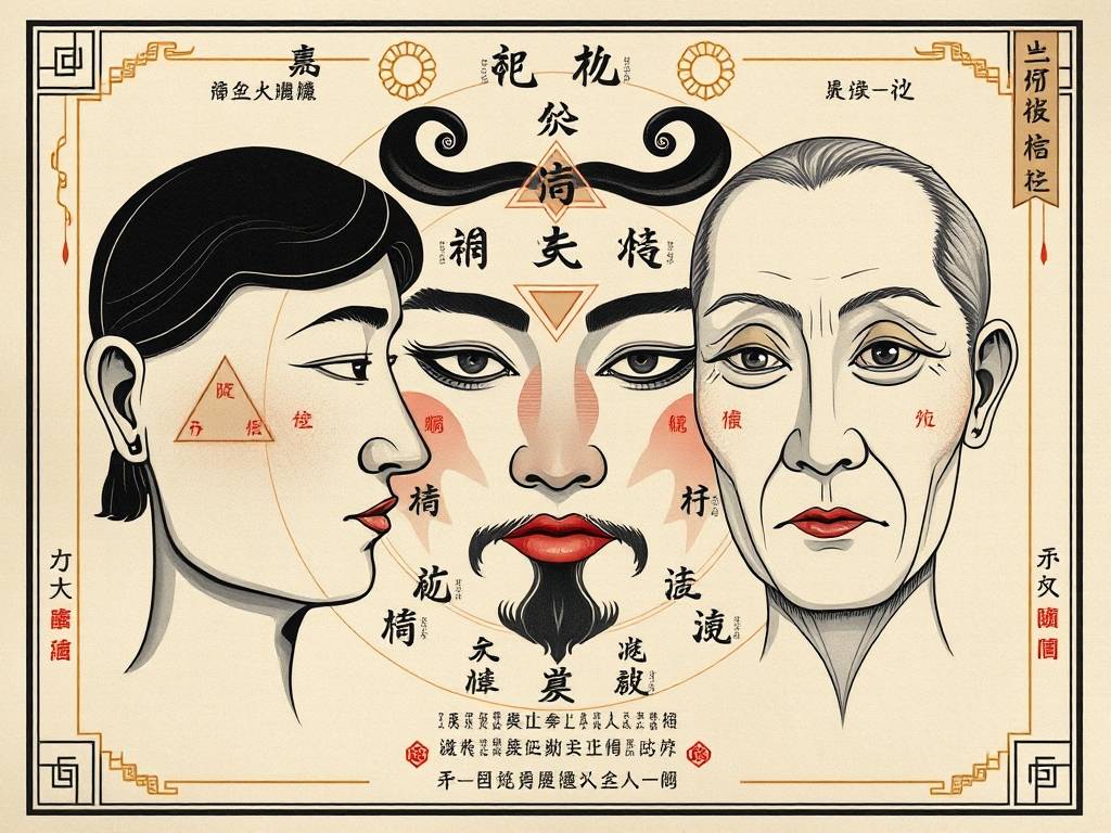 面相十二宫图顺口溜大全(面相十二宫图顺口溜大全图片)