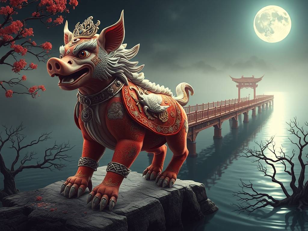 亥猪岂敢龙门跳