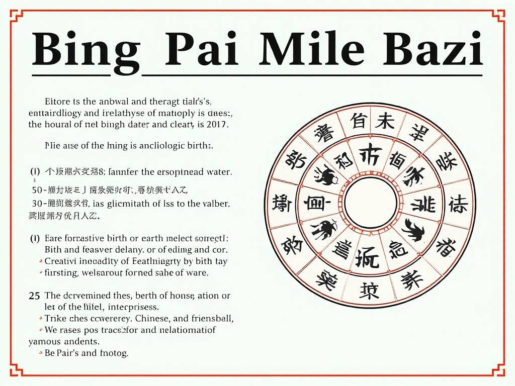 盲派命理八字的知识总结																			的简单介绍