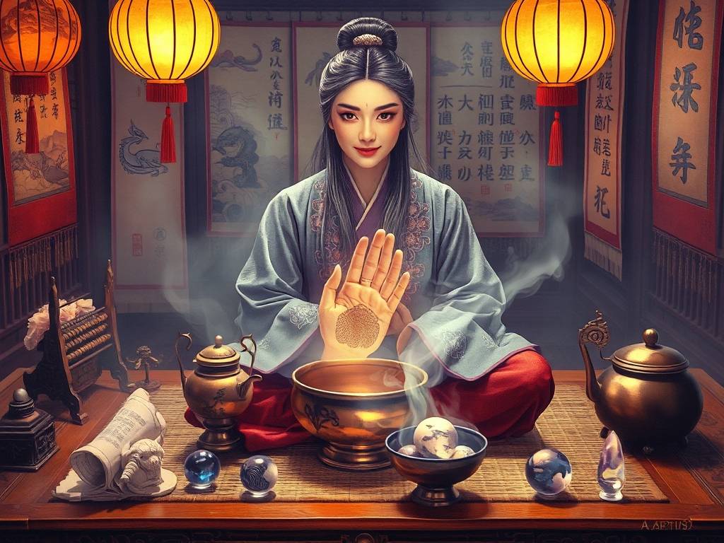掌纹算命(掌纹算命自测扫一扫)