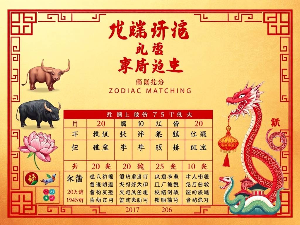 属相配对(生肖配对表)