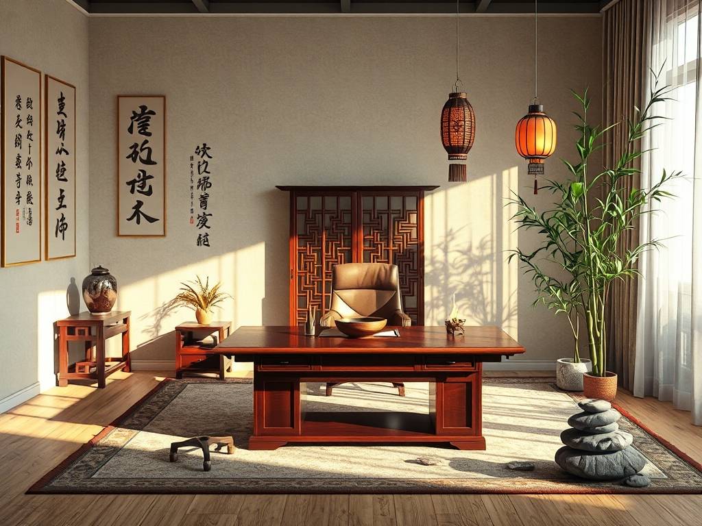 办公风水(办公室风水摆设与布局效果图)
