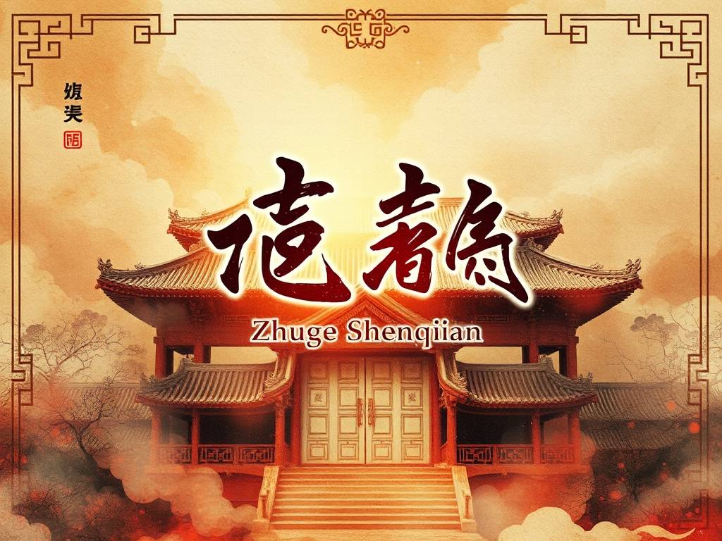 诸葛神签(诸葛神签三个字)
