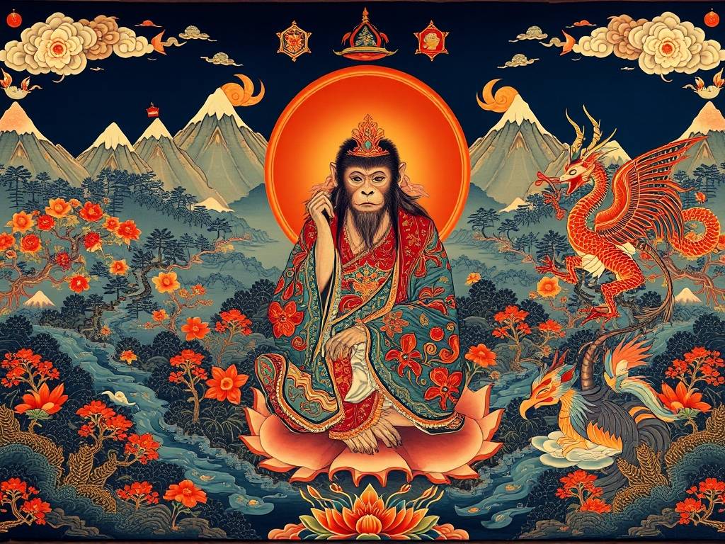 属猴(属猴带什么唐卡)
