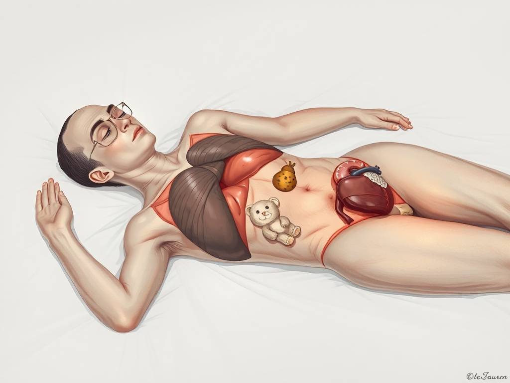 身体类解梦(身体各部位解剖图)