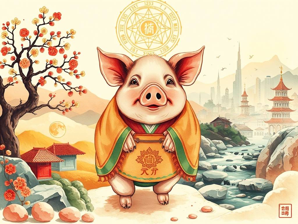 属猪(属猪人2025年全年运势及运程)