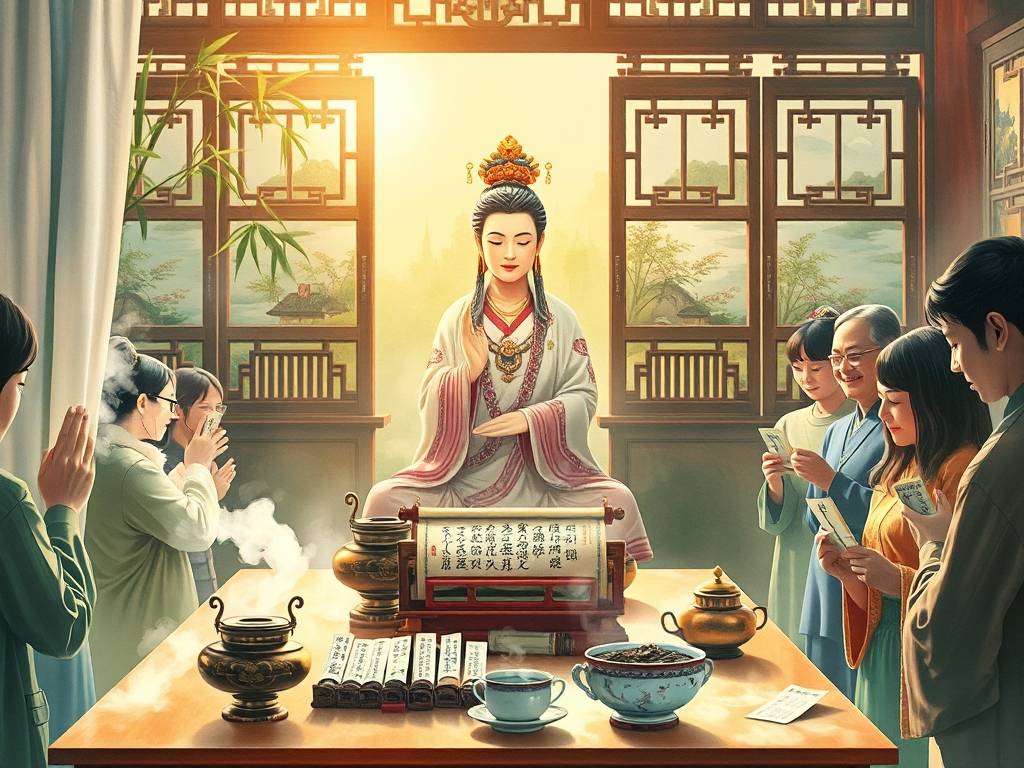 观音灵签(观音灵签在线抽签解签100签)