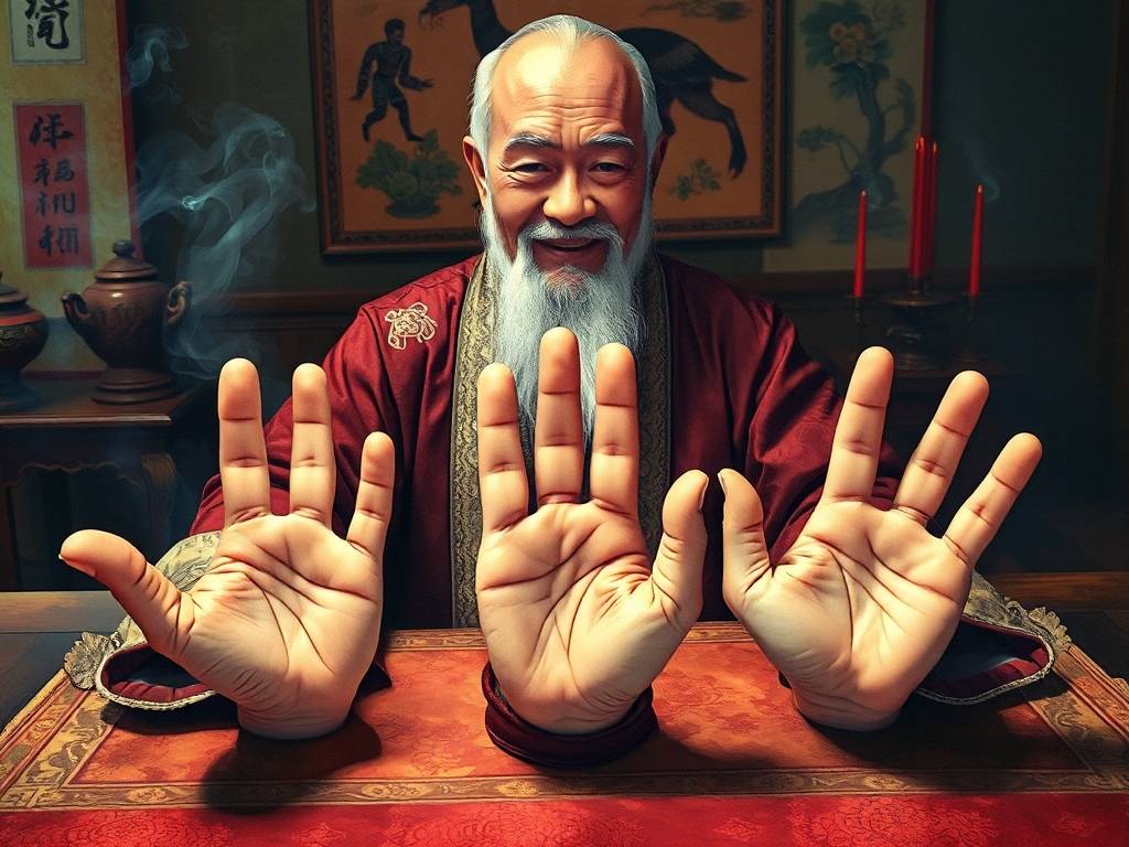 掌纹算命(掌纹算命怎么看)