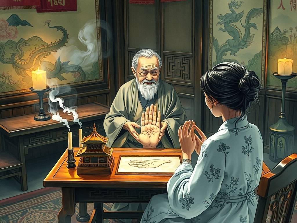 掌纹算命(掌纹算命怎么看)