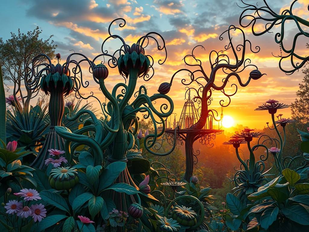 植物梦幻图片