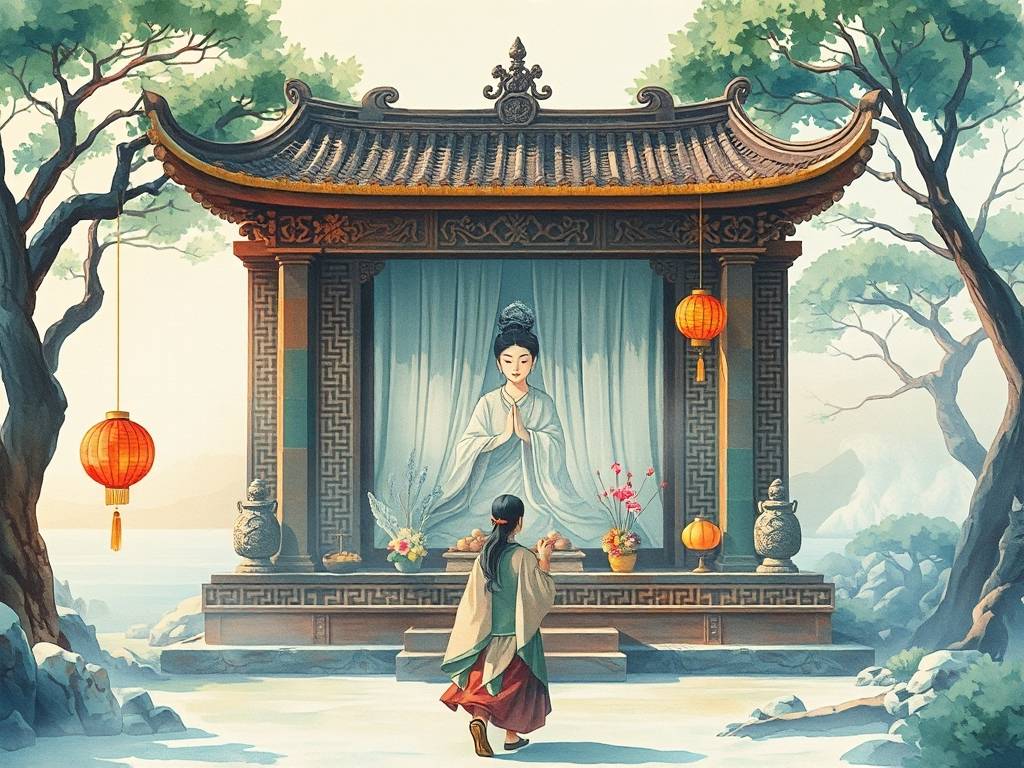天后灵签3 妈祖灵签3解签:甲辰属火利夏 宜其南方
