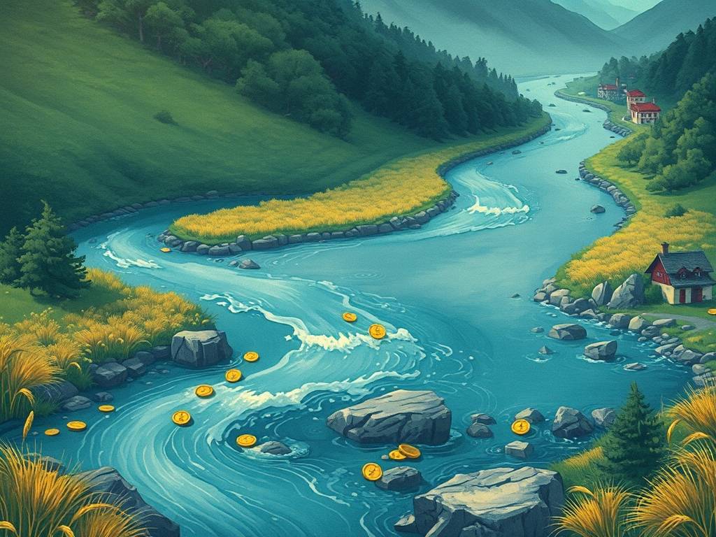心理测试：选一条你最喜欢的河流，测你以后靠什么挣钱？