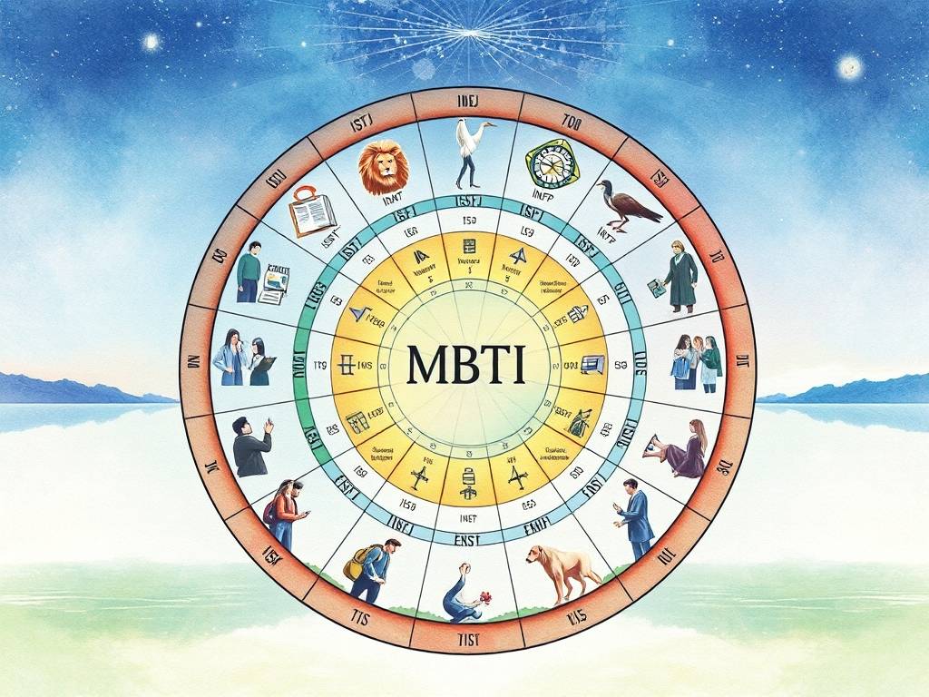 mbti职业性格测试图表