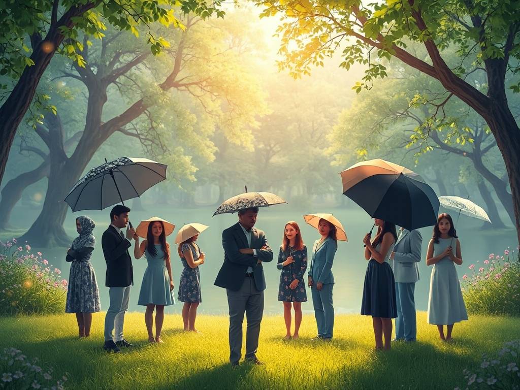 从你选择的雨伞测你的脾气