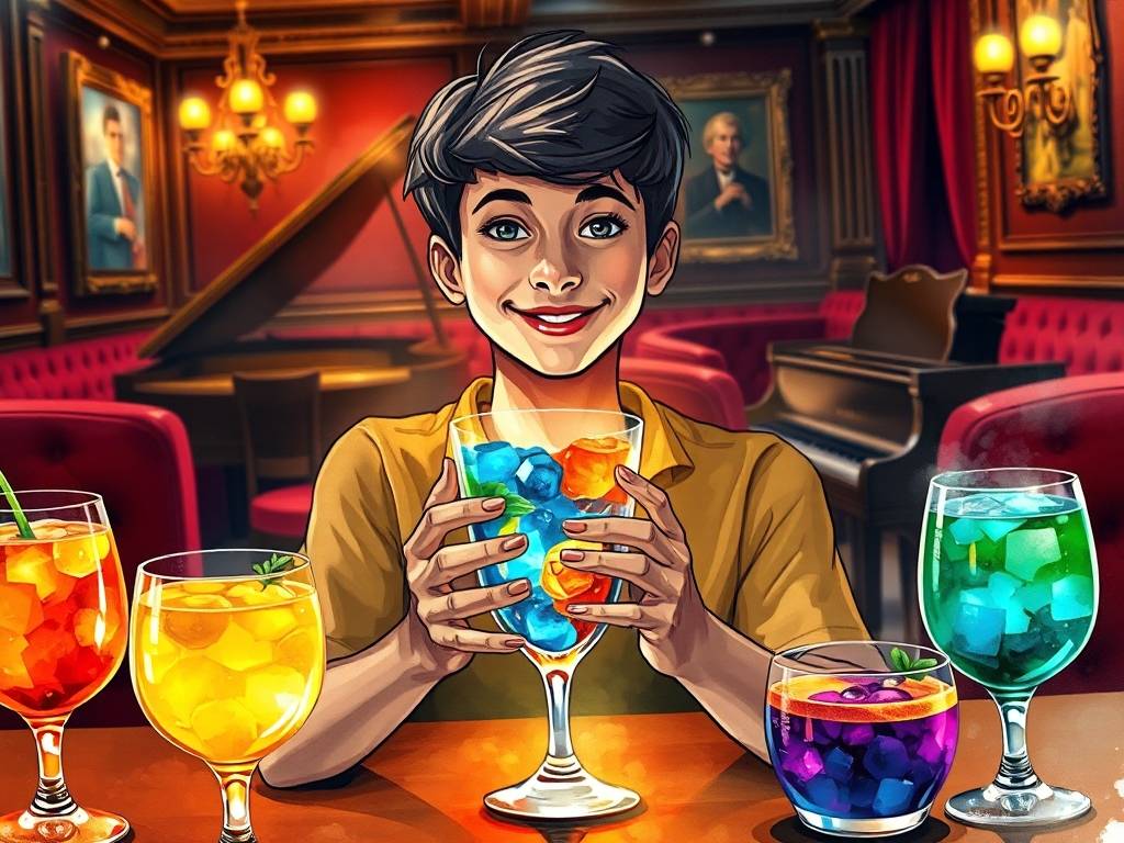 从你选择的果汁测你的年终奖