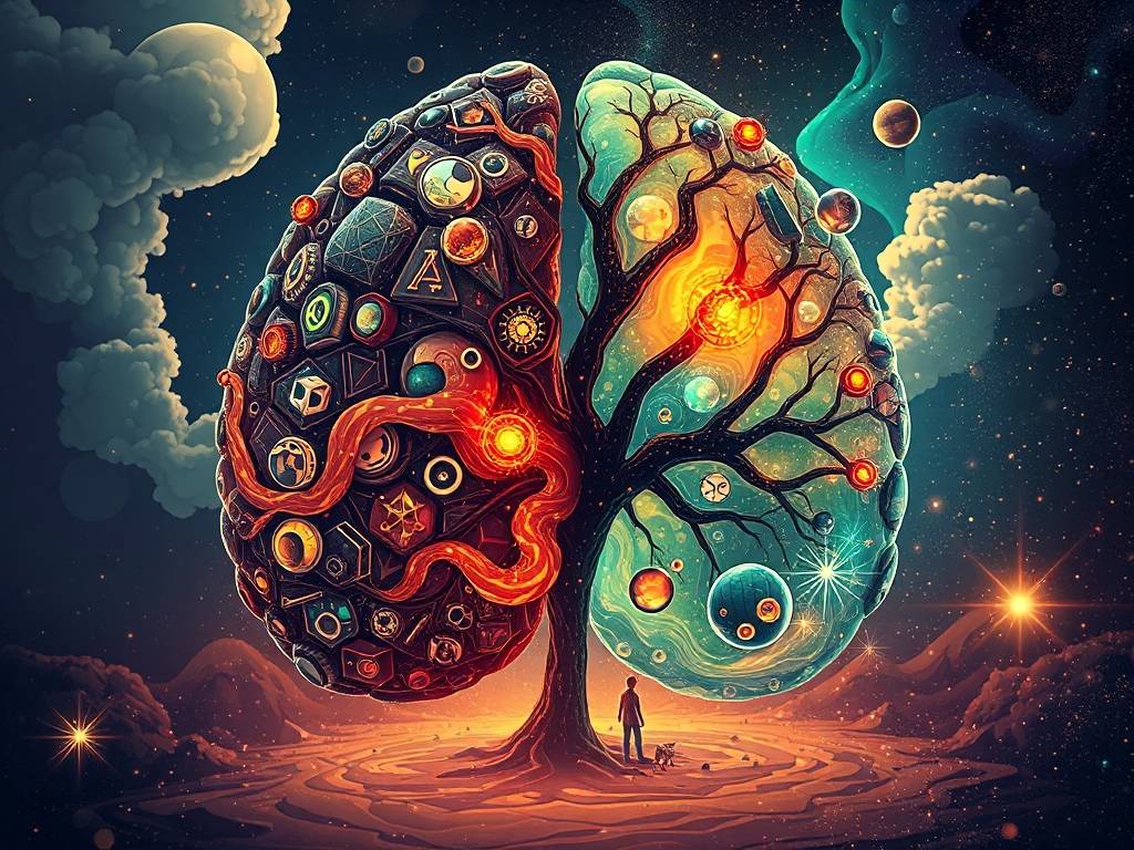 你偏重使用左脑还是右脑？