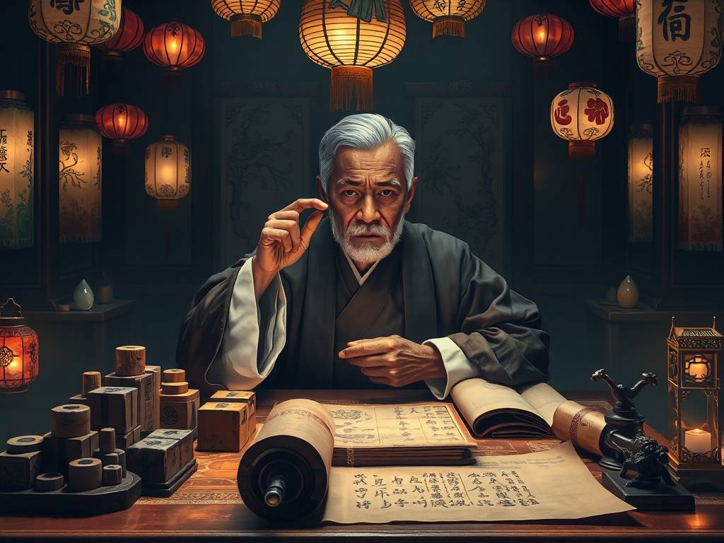 相术算命：命相故事之盲人摸骨