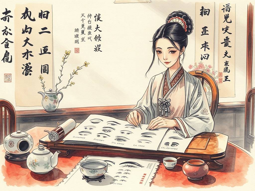 女人的眉毛算命图解大全