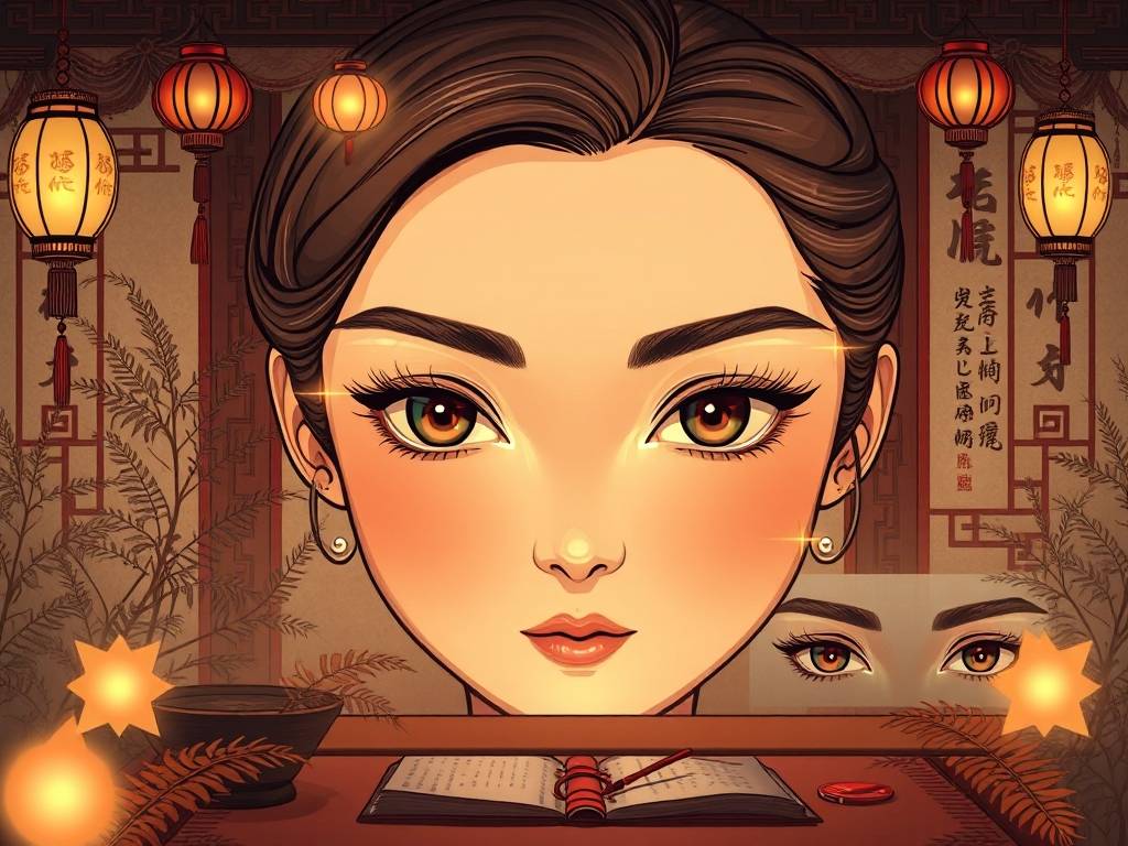 女人的眉毛算命图解大全