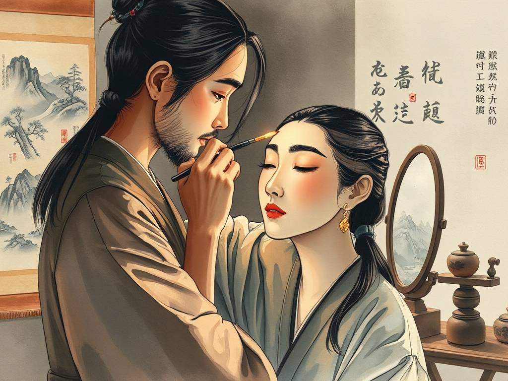 扫帚眉怎么修眉