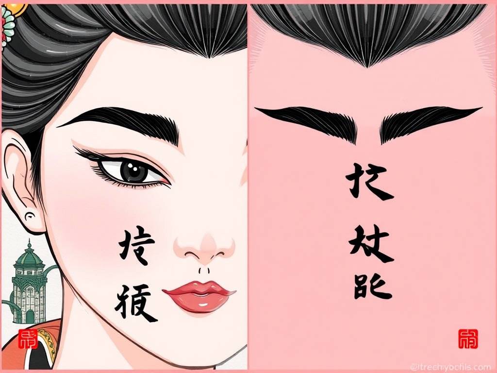 虎眉和扫帚眉区别