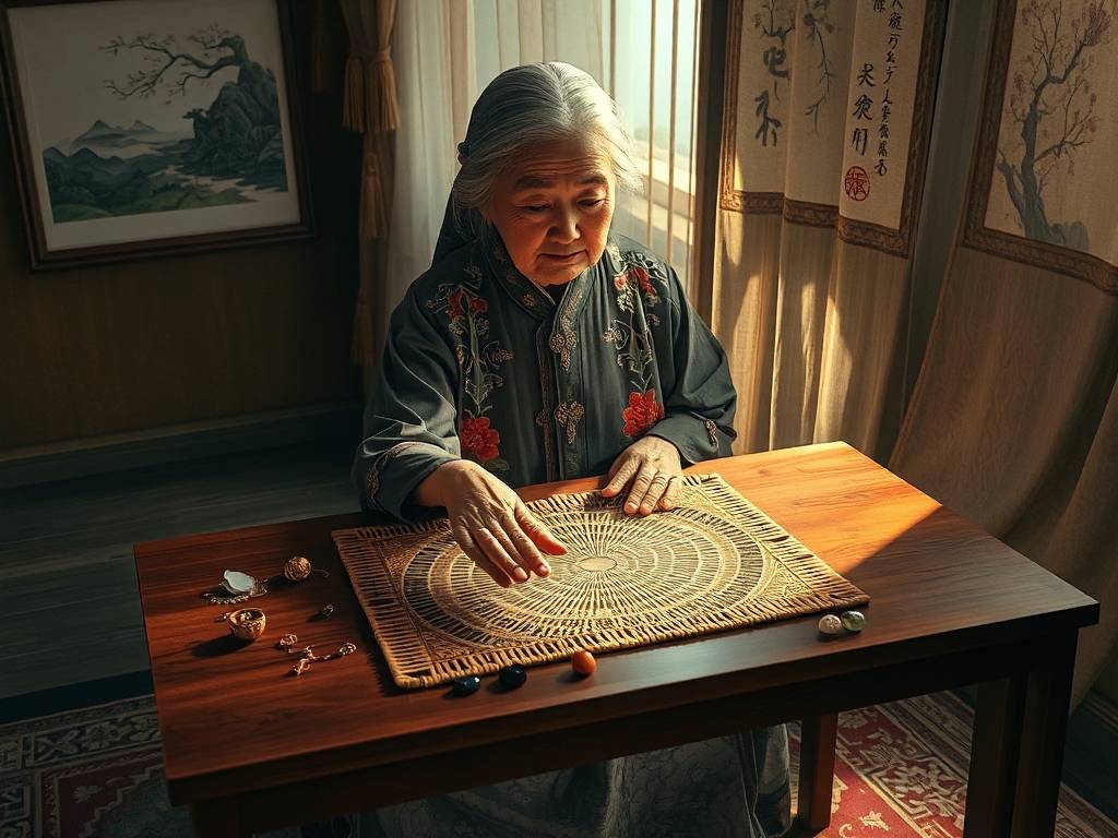 看手掌纹算命运女