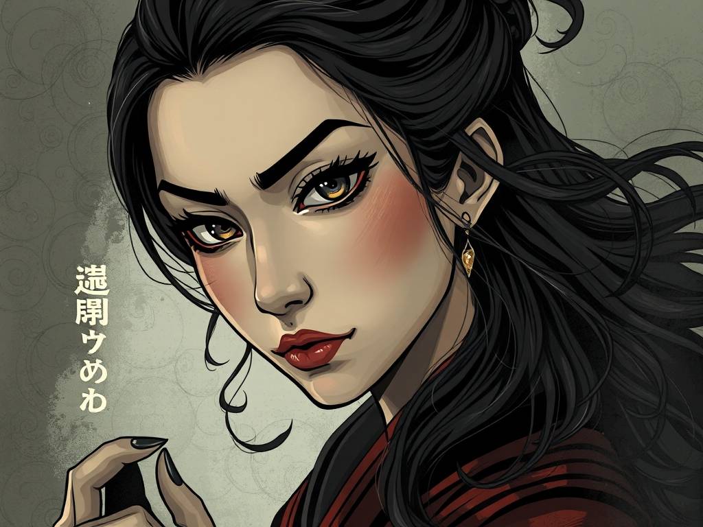 女人左眉断眉解析 性格古怪意志不坚定