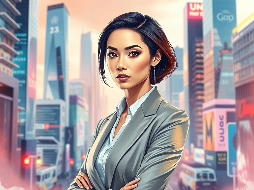 一字眉的女人好不好 事业上有所发展