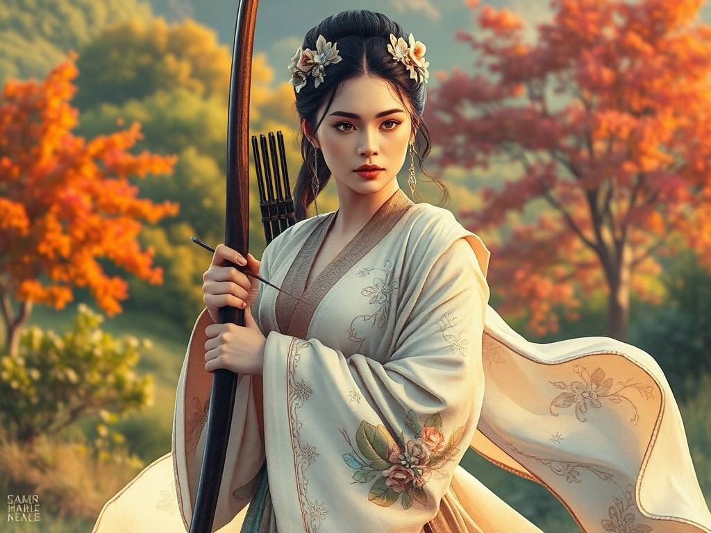 射手女很大气很有气质