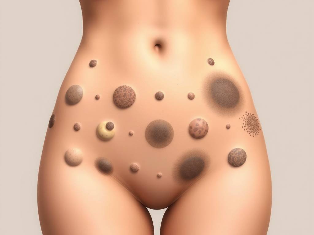 腰部痣相图解大全女 女人腰部有痣代表什么