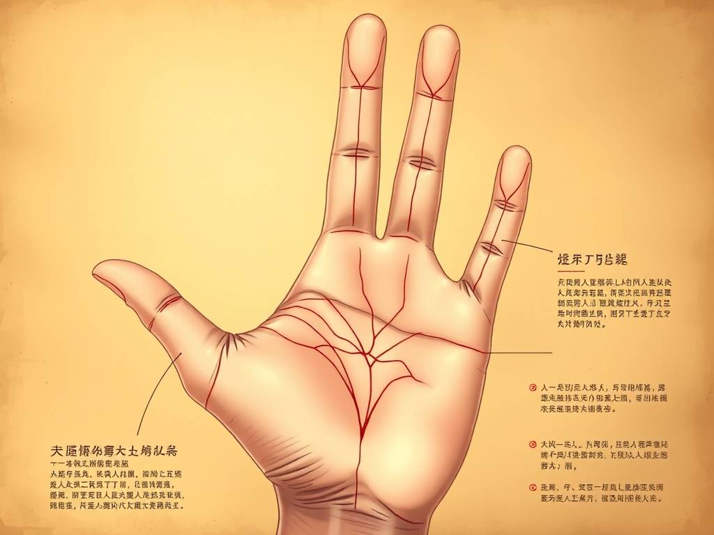 手相横财纹图解 断掌手相则财运亨通