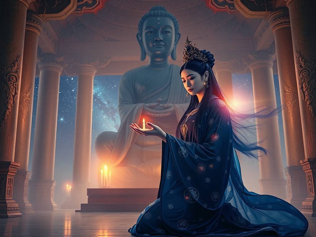天后灵签佛前发誓无异心