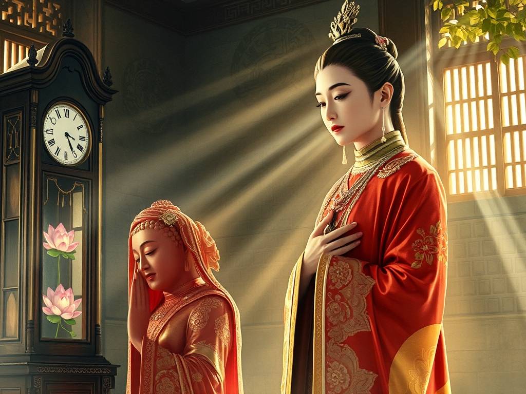 天后灵签佛前发誓无异心