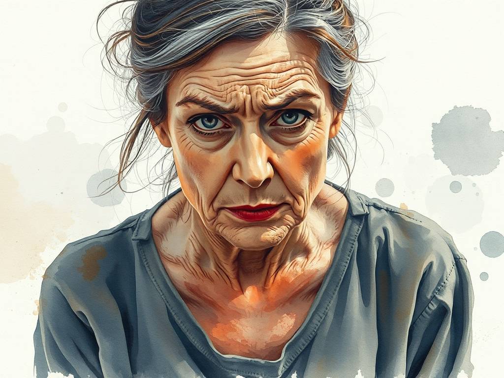 眉毛后半段稀疏的女人 比较急躁脾气不好
