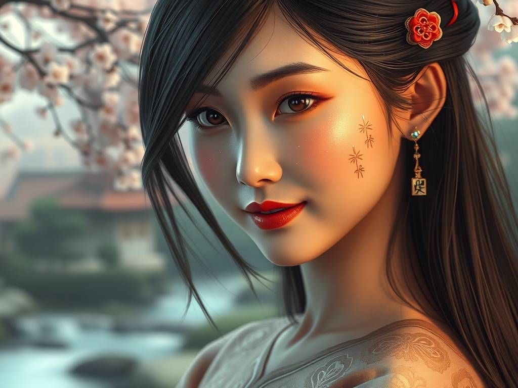 女人脸上十大福痣图片 福痣不能点掉