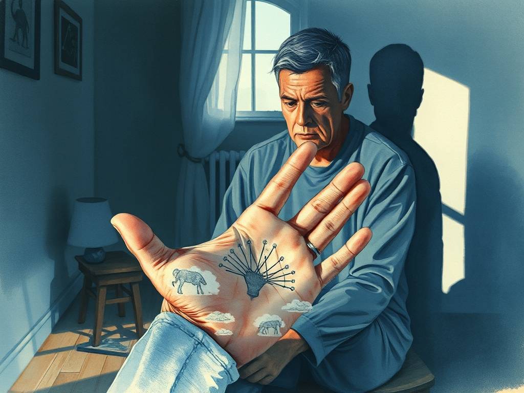 男人左手婚姻线分叉20种图解 生活迷茫困惑多情感冷淡