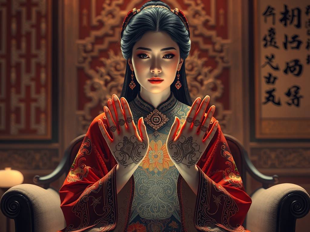 命里有钱人的女人手纹 好命的女人手相富贵