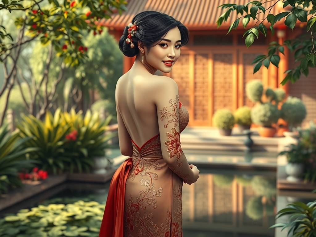 胸是贵气腰是运气臀是财气  丰乳肥臀福气满满