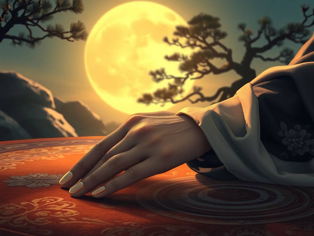 手纹上的财运線(xiàn) 纵線(xiàn)出现寓意金钱运尚可
