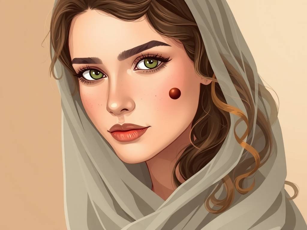 面部有痣(zhì)全图解说 女士面痣(zhì)图解法