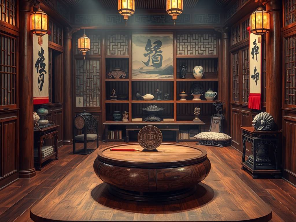 公司风水画