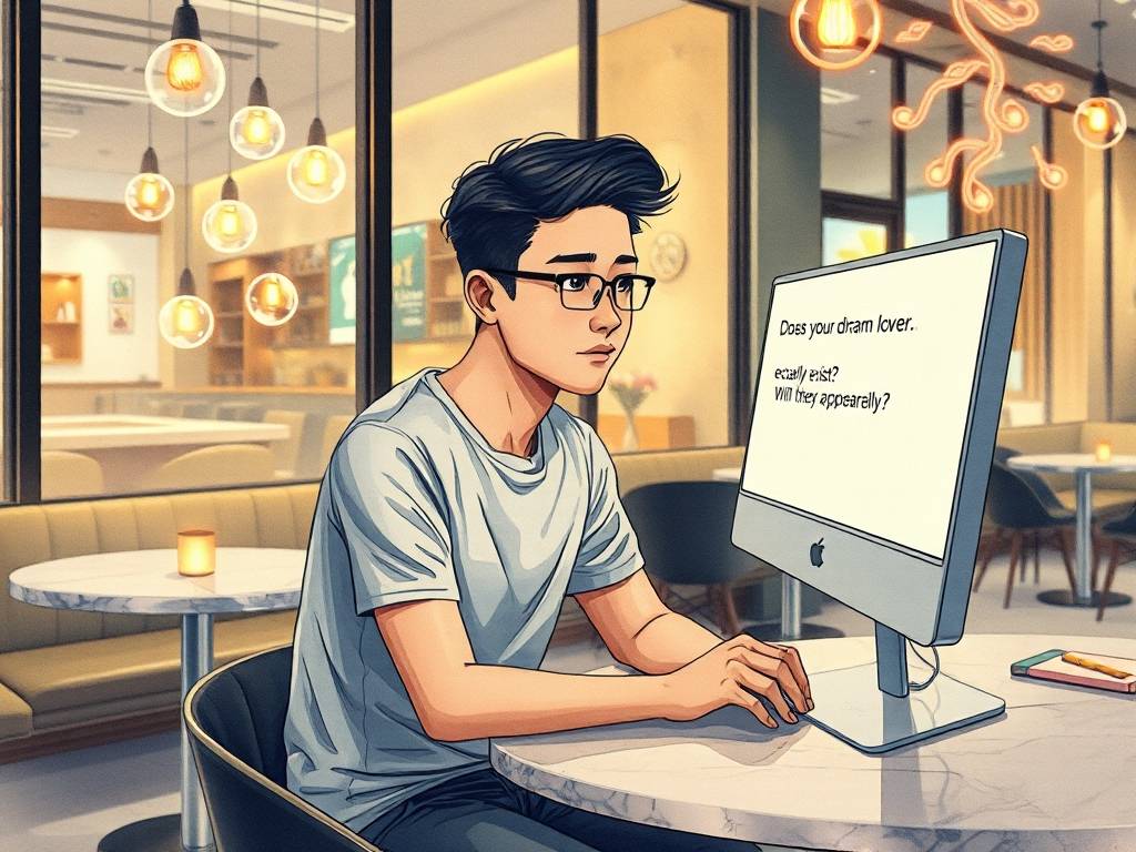 在线小测试 你的梦中情人真有其人吗?TA会主动出现吗?