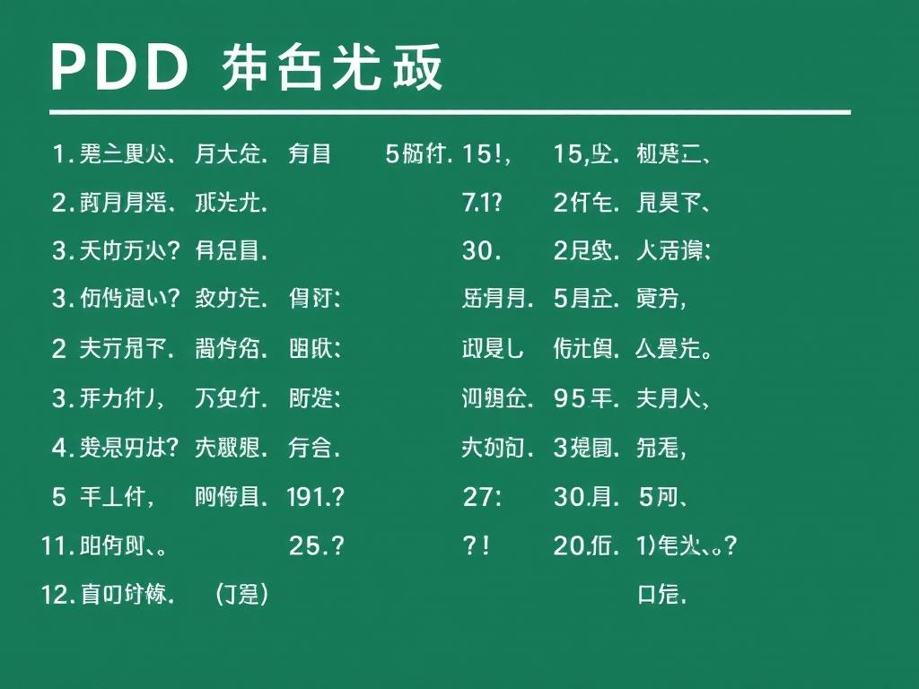 pdp性格测试30题