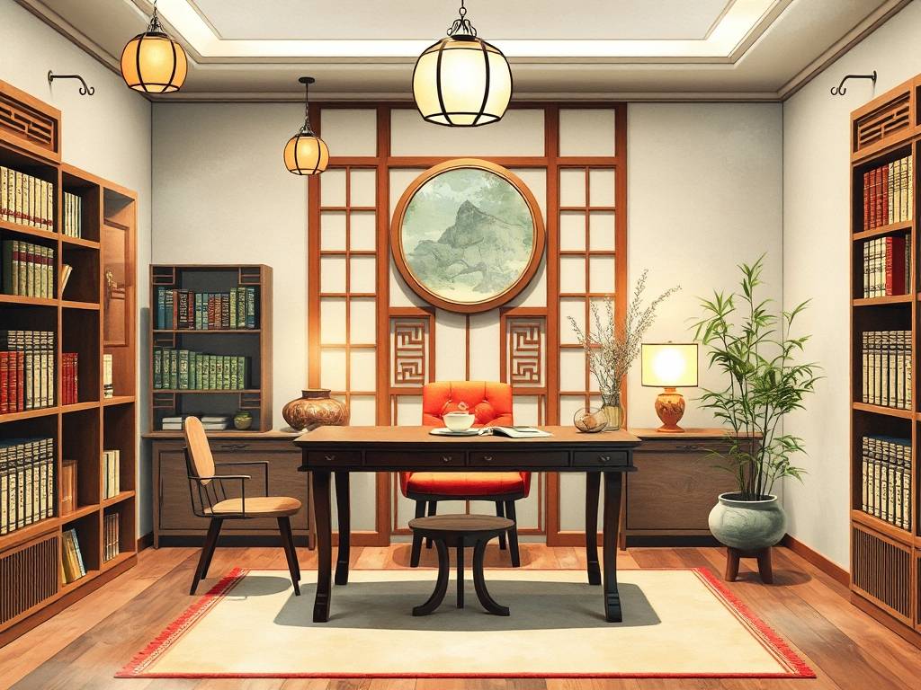 入户做书房风水