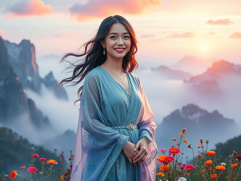 你是大嘴巴美女吗