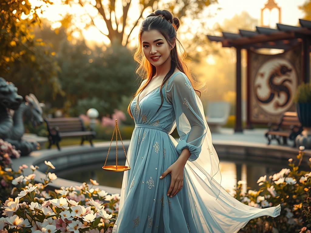 属龙女天秤座性格