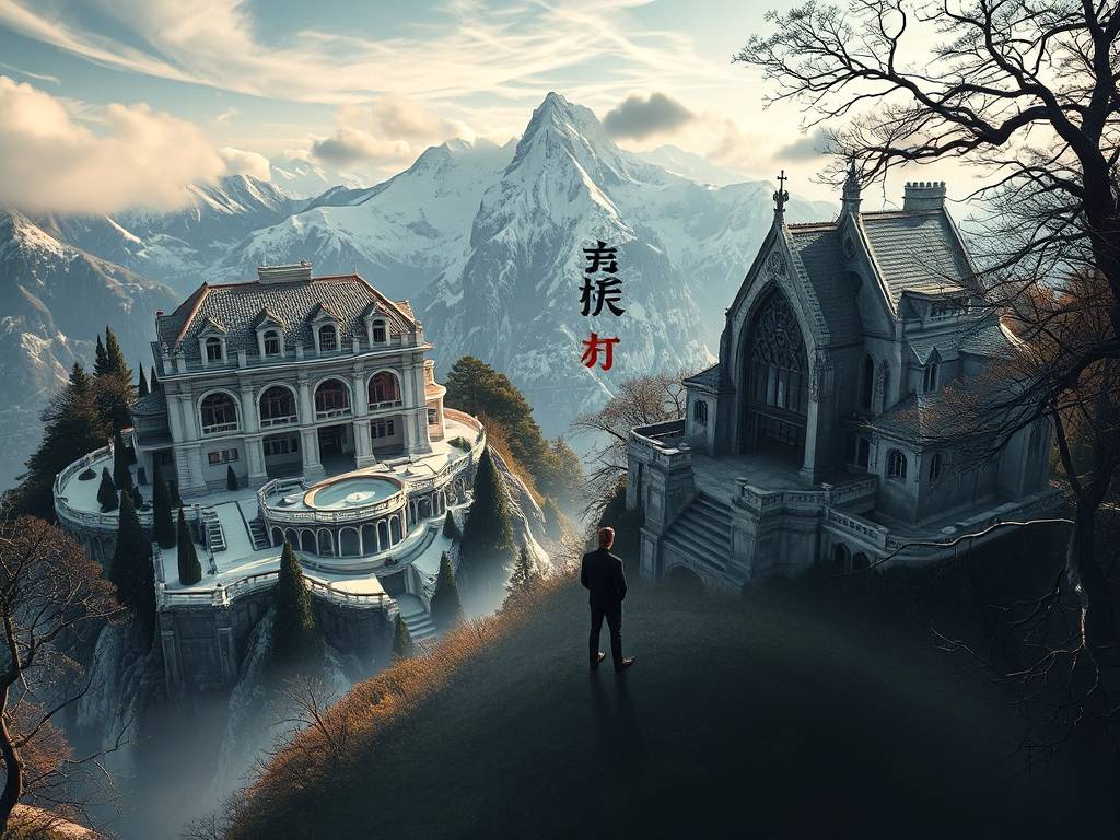 心理测试：假如有500万你会买哪栋别墅？测你靠什么成为人上人