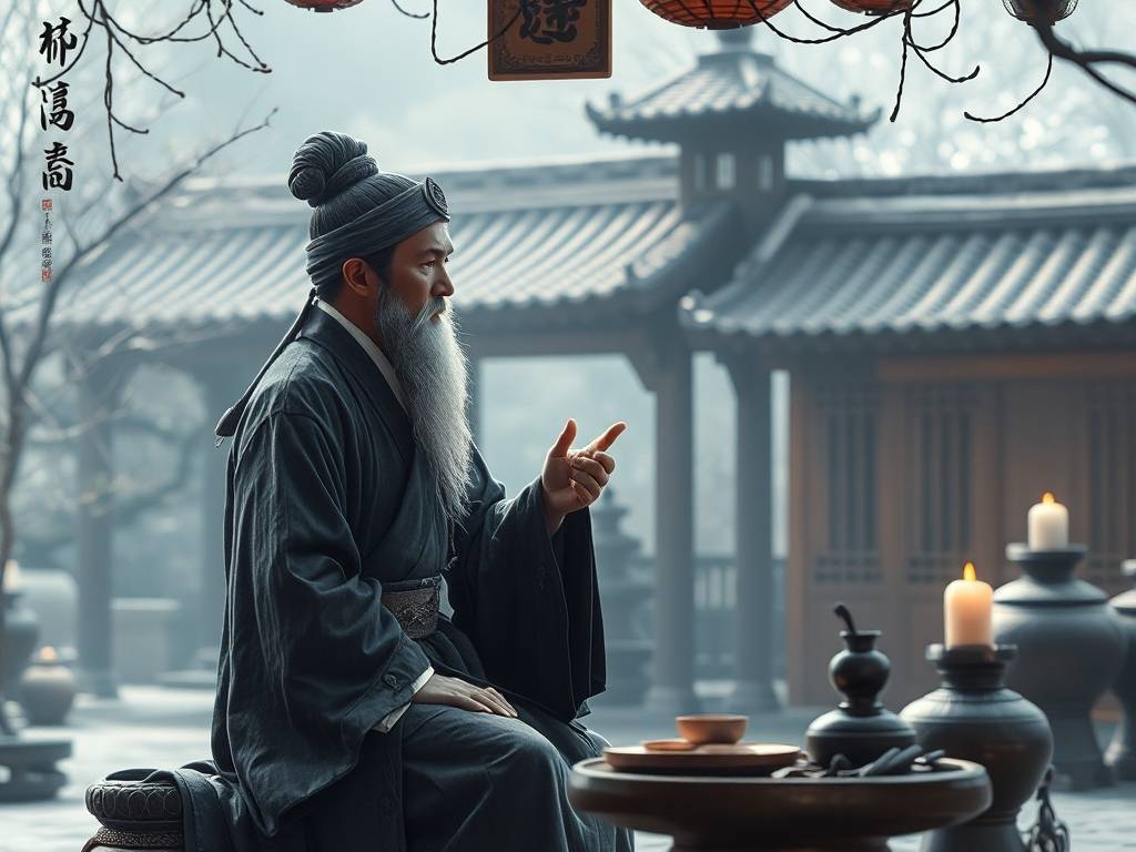 盲派易学铁口断技识人术之直断四柱