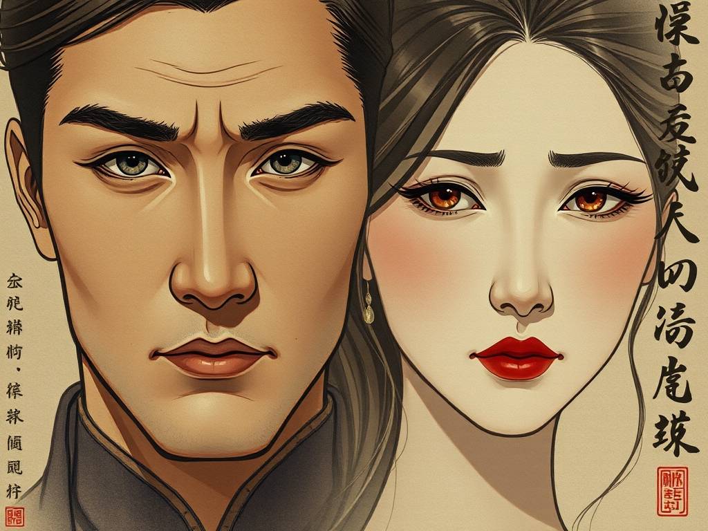 紫微论有第二次婚姻的夫妻宫面相